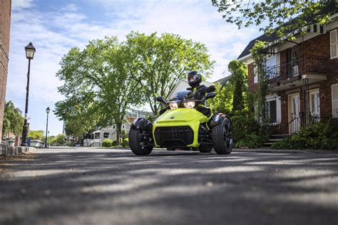 New 2022 Can Am Spyder F3 S Special Series Manta Green Motorcycles