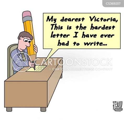Letter Writing Cartoons And Comics Funny Pictures From Cartoonstock