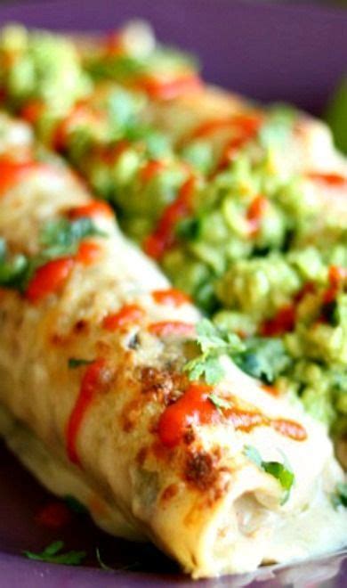 Beef enchiladas with an extra tasty, saucy filling, smothered with a homemade enchilada sauce. Green Chile White Sauce Beef Enchiladas | Mexican food recipes, Beef enchiladas, Food