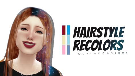 Sims 4 Cc Hair Recolor For All Hairstyles