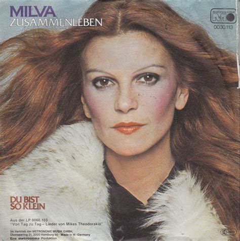 Her mother, noemi farinelli, worked as a tailor and had. World singles charts and sales TOP 50 in 58 countries: MILVA