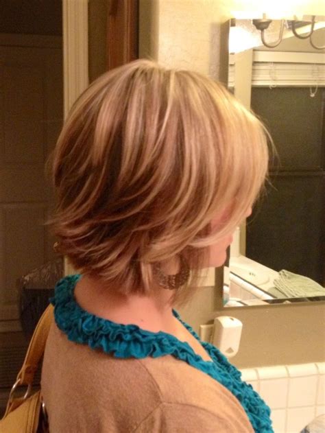 Back View Of Short Layered Bob Cut Easy Daily Hairstyle Hairstyles