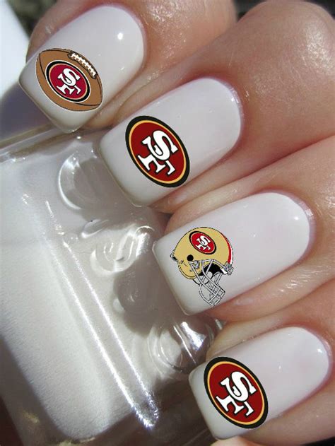 The San Francisco 49ers Nfl Football Nail Decals Will Make You The Best