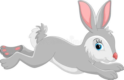 Rabbit Running Stock Illustrations 4824 Rabbit Running Stock