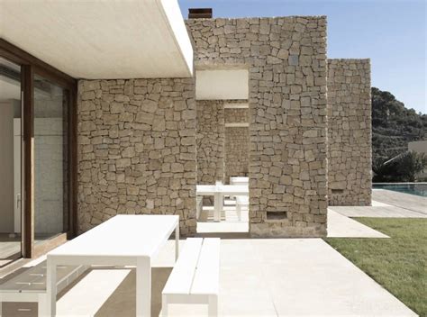 Muri Esterni Pietra Ricostruita Mediterranean Architecture Stone