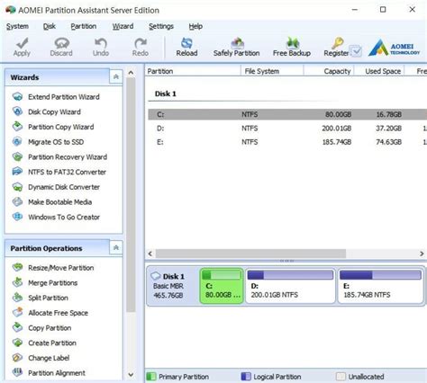 Merge Partitions For Windows Server Without Losing Data