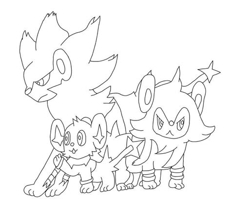 Luxray Coloring Pages Free Printable Coloring Pages For Kids