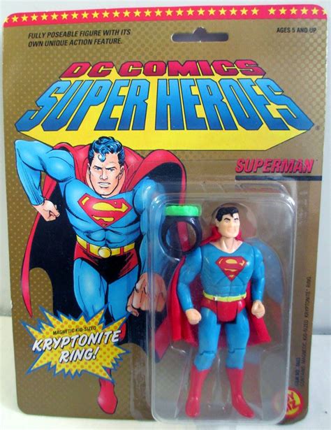 1989 Superman Dc Comics Super Heroes Action Figure By Toy Biz