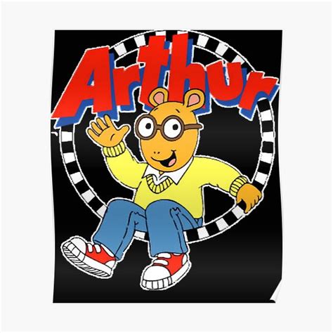 Arthur Logo Poster For Sale By Jerrydugat Redbubble