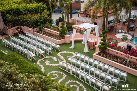 Gorgeous Venue For A Garden Wedding At La Valencia Hotel La Valencia