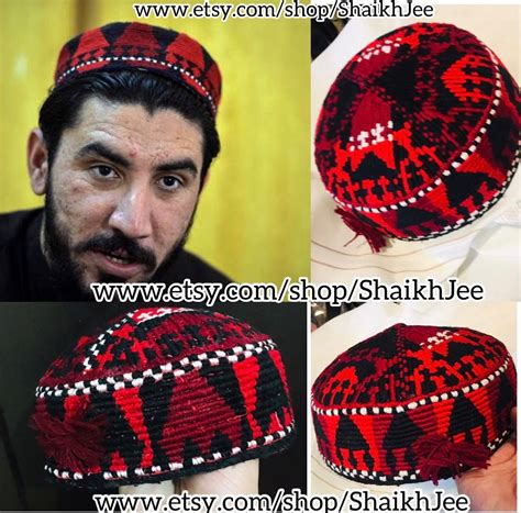 Ptm Handmade Premium Quality Manzoor Pashteen Cap Afghan Etsy Uk