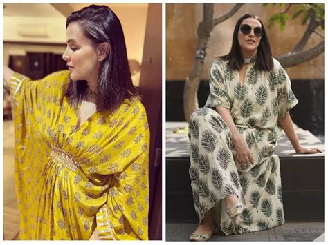 5 Style Lessons From Neha Dhupias Kaftans That Were Loving Times Of