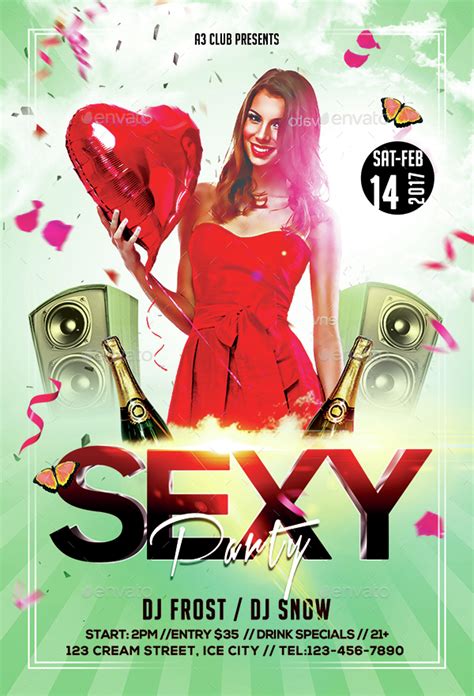 Sexy Party Flyer By Arrow3000 Graphicriver