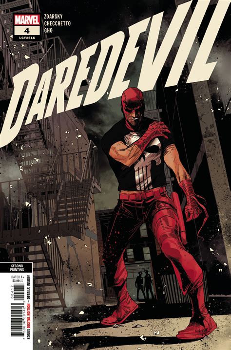 Daredevil 4 Checchetto 2nd Printing Fresh Comics