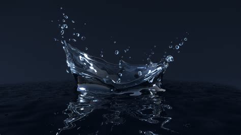 3d Model Wet Splash Water Cgtrader