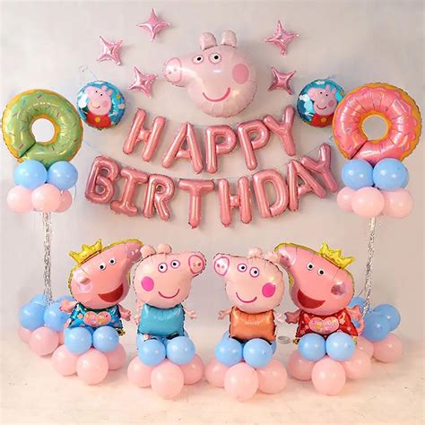 Peppa Pig First Birthday Decorations