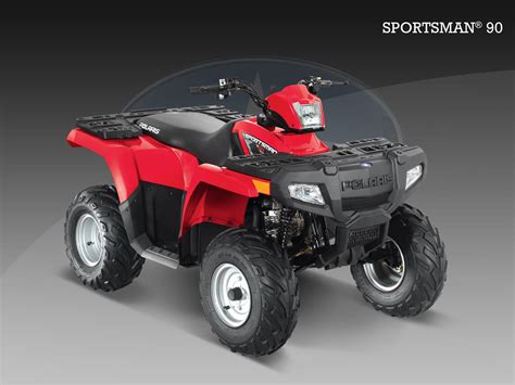 No children under the age of 16 should ride an atv designed and sold for an adult. POLARIS Sportsman 90 specs - 2009, 2010 - autoevolution