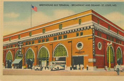 A Photo I Found Of The Old Bus Terminal This One Says Broadway And Delmar