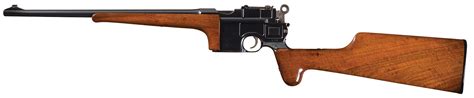 Mauser 1896 Pistol Carbine Rock Island Auction