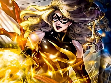 Ms Marvel Marvel Superhero Sexy Babe Wallpapers Hd Desktop And