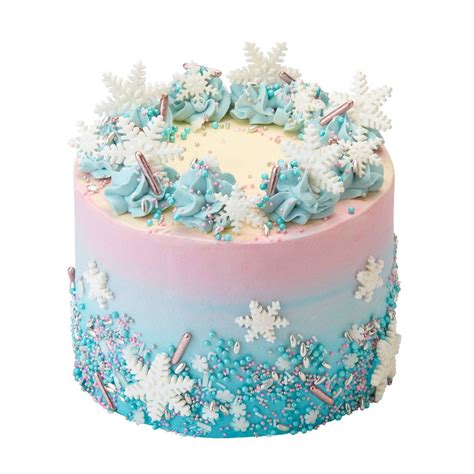 Descriptionbring Icy Themed Celebrations To Life With This Magical Party Cake Embellished With