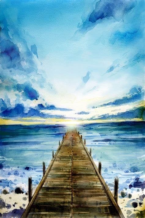 25 Step By Step Easy Watercolor Paintings Example For Beginners
