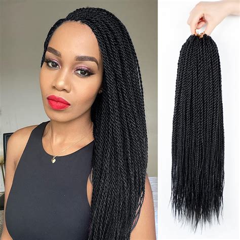 Buy NAYOO Senegalese Twist Crochet Hair For Black Women 8 Packs 35