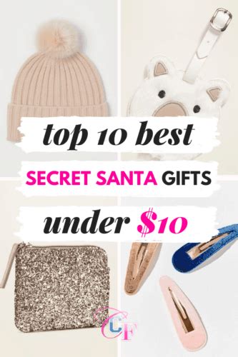 10 Cute Secret Santa T Ideas For 10 And Under