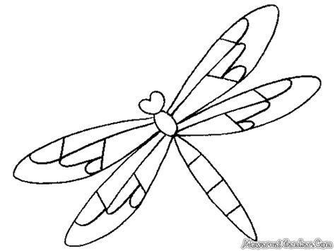 Dragonfly Wing Coloring Pages