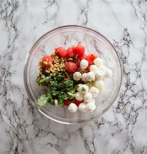 Watermelon And Mozzarella Salad Is The Perfect Summer Salad With The