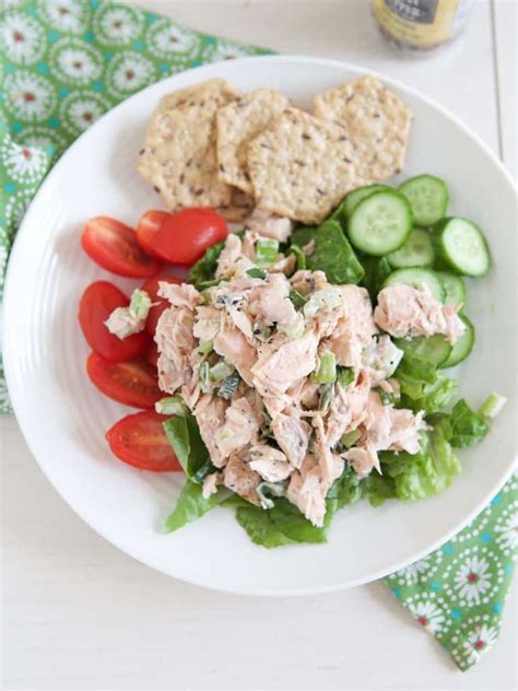 Fresh Salmon Salad Recipe Aggies Kitchen