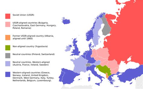 Political Situation In Europe During The Cold War Central And Eastern