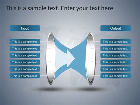 Demonstrate The Input Output Process With This Readymade Powerpoint