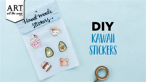 Diy Kawai Stickers How To Make Your Own Sticker Sticker Making