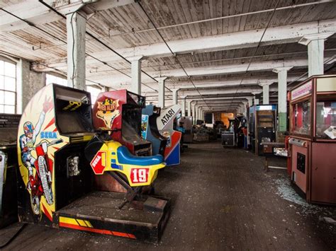 The Eerie World Of Abandoned Arcade Games Arcade Arcade Games Abandoned