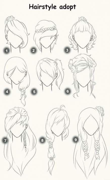 64 Ideas Hair Drawing Side Messy Buns For 2019 Drawing Hair Tutorial