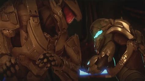Halo 5 Guardians Master Chief Vs Locke Youtube