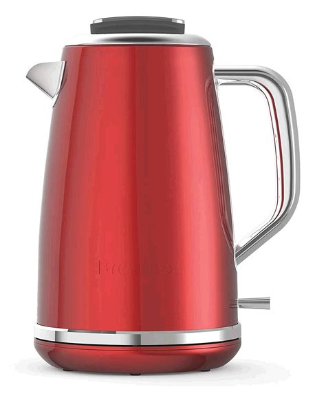 Breville Lustra Electric Jug Kettle Stainless Steel Candy Red 17ltr