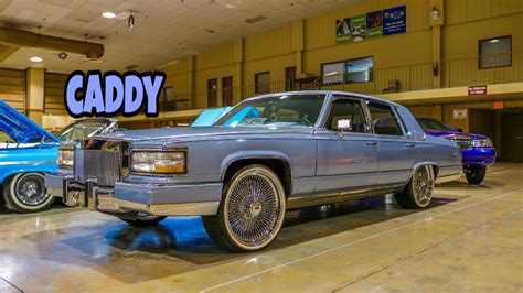 Super Clean Cadillac Slab On Dayton Wire Wheels In Hd Must See Youtube