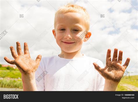 Child Playing Outdoor Image And Photo Free Trial Bigstock