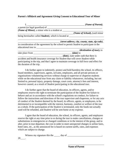 Parenting Affidavit Example Fill Out And Sign Online Dochub