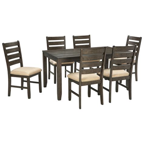 Dining room tables by ashley furniture homestore. Signature Design by Ashley Rokane Contemporary 7-Piece Dining Room Table Set | Value City ...