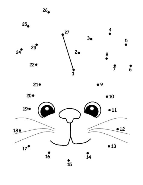 Dot Dot By Numbers 1 20 9 Best Images Of Connect Dots Worksheet