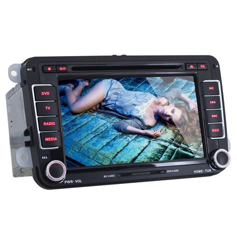 Touch Screen Double Din Car Dvd Stereo Gps Navi Bt Analog Tv