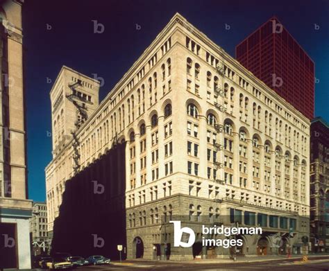 Image Of The Auditorium Building Chicago 1887 1889 Designed By