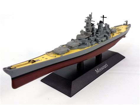 Battleship Uss Missouri Bb 63 11250 Scale Diecast Metal Model Ship