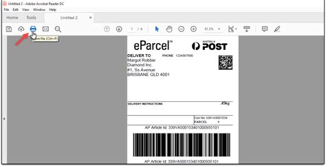This article explains how to print labels from word. How to print multiple Australia Post labels on a Sticker ...