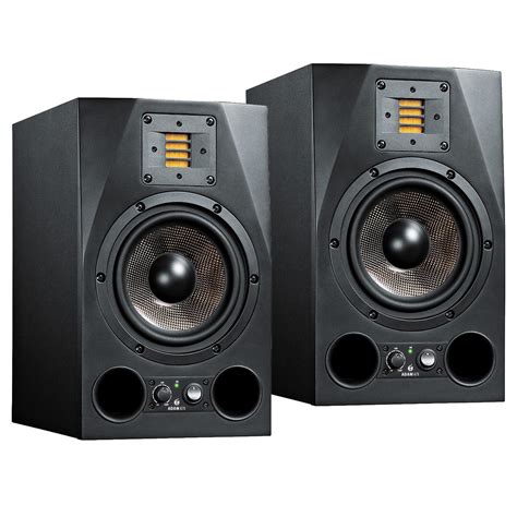 Adam Audio A7x Active Studio Monitors Pair With Stands Gear4music