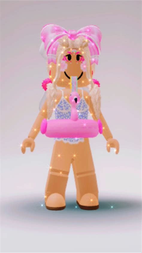 A Cute Preppy Roblox Avatar☺️🥰🍉🦋💖🦩🌴 Cool Avatars Roblox Princess Peach