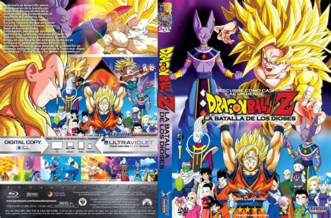 Beerus, the god of destruction, learns that the galactic overlord freeza has been taken down by a super saiyan from the north quadrant of the universe son goku. Dragon Ball Z: Battle of Gods 2013 DVD COVER - CoverDvdGratis